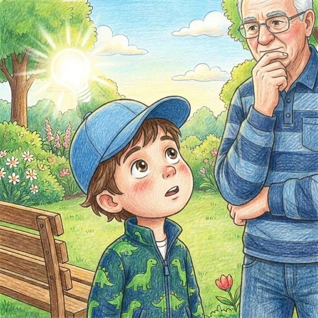 „Opa, was mag Piksi denn gerne?“, fragte Finn. Opa Rainer legte nachdenklich den Finger ans Kinn. „Piksi liebt die Sonn…