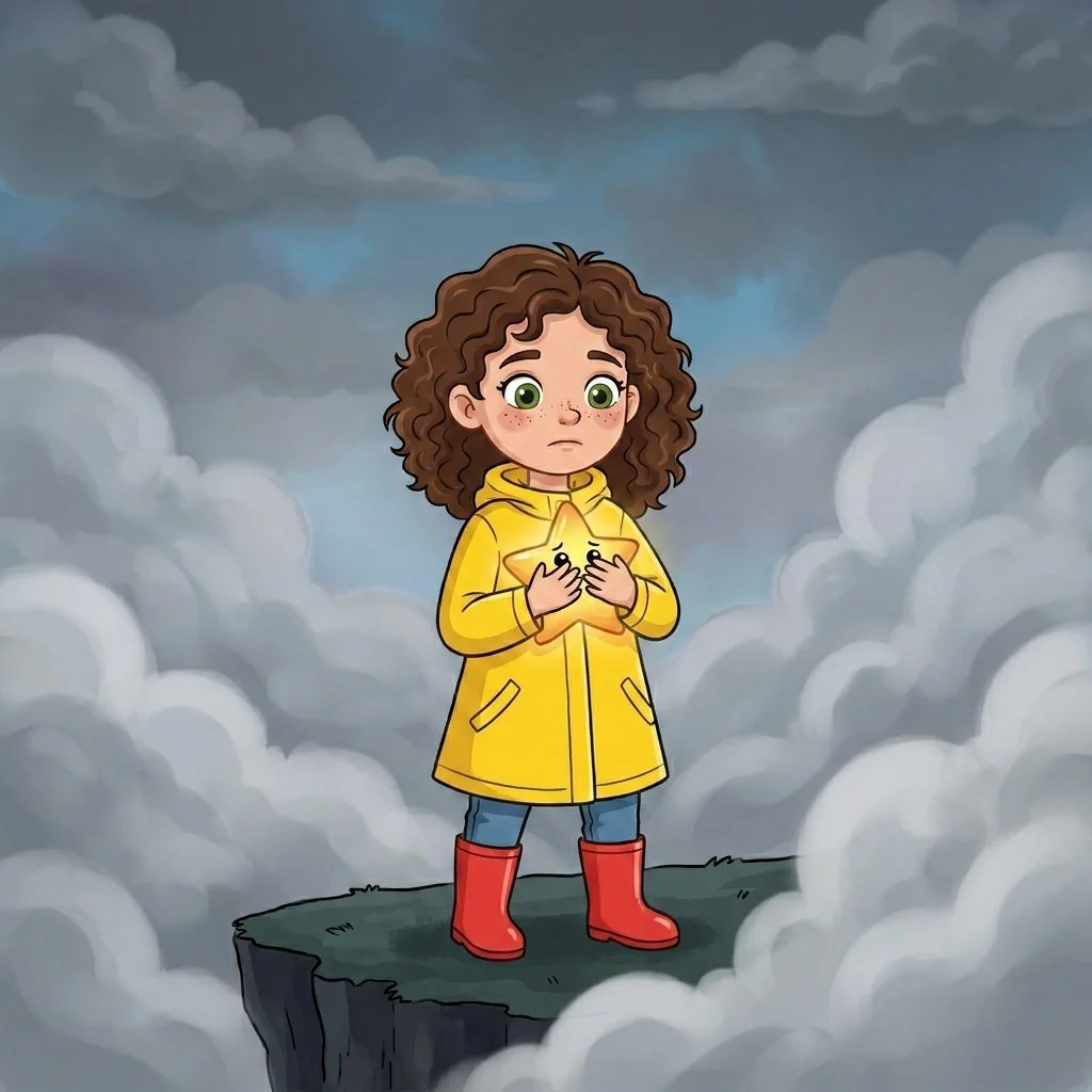 Emma schloss die Augen und atmete tief durch. Sie dachte an all die anderen Sterne, die am Himmel auf ihren kleinen Fre…